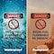 Signmission Diesel Fuel Flammable Danger Sign, Plastic, 7in W x 10in L, 2PK OS-2PACK-DS-P-710-V-1128 - alternate 5